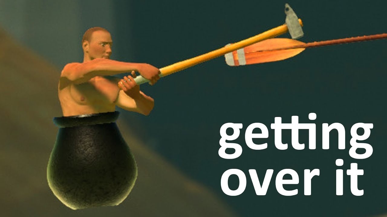 I Beat Getting Over It Without Raging 😱 (Impossible Calm Run!)