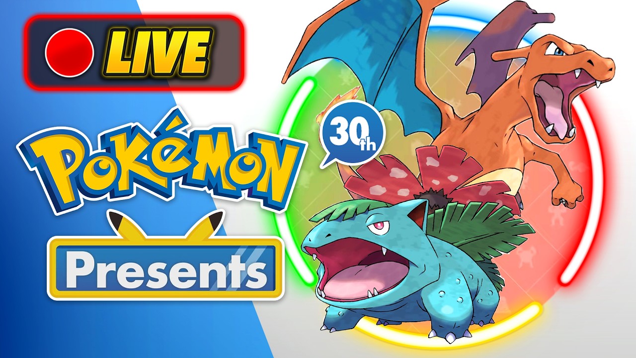 Let's Watch Pokémon Presents - 30th Anniversary!