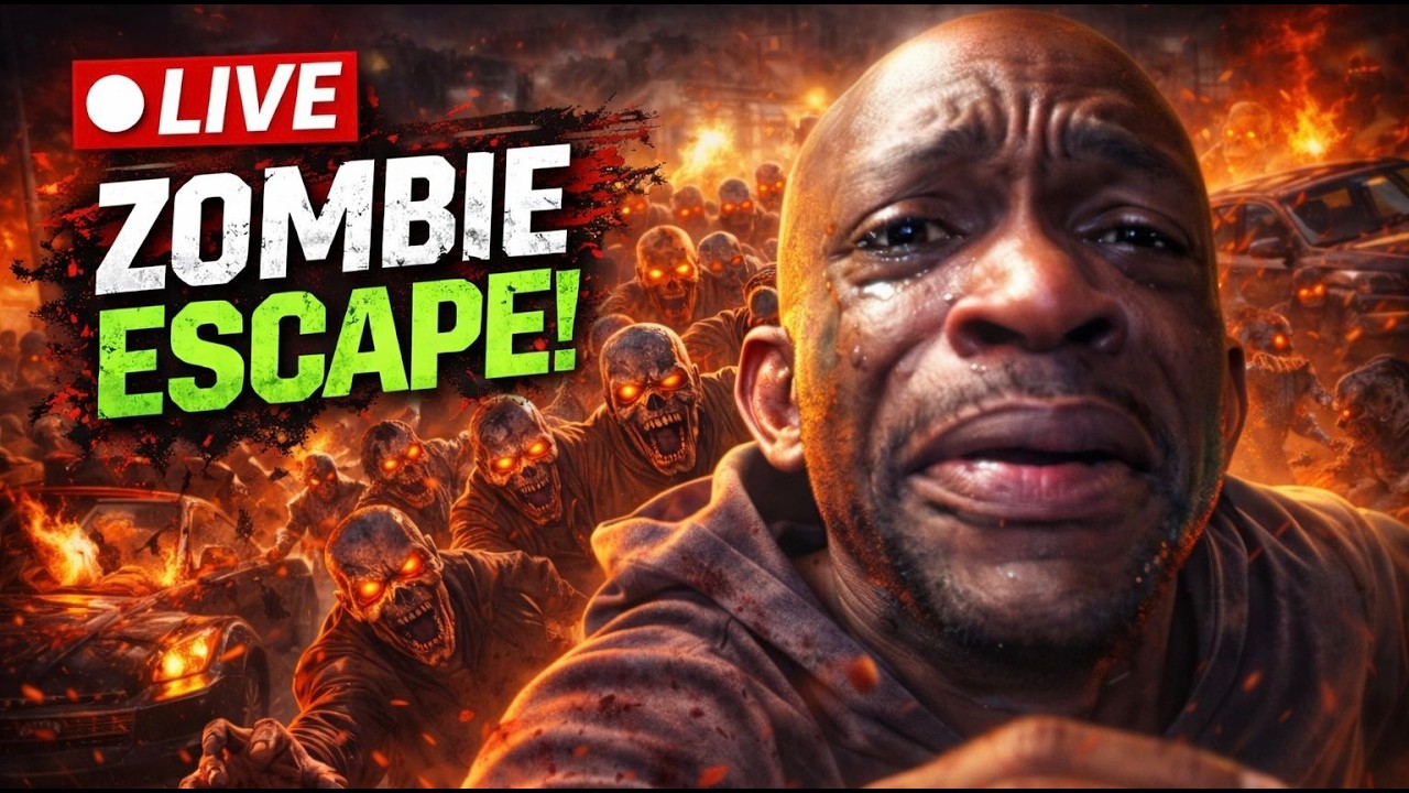 ZOMBIE ESCAPE LIVE 🔴 | Quarantine Zone Hardcore Gameplay | Can I Survive?