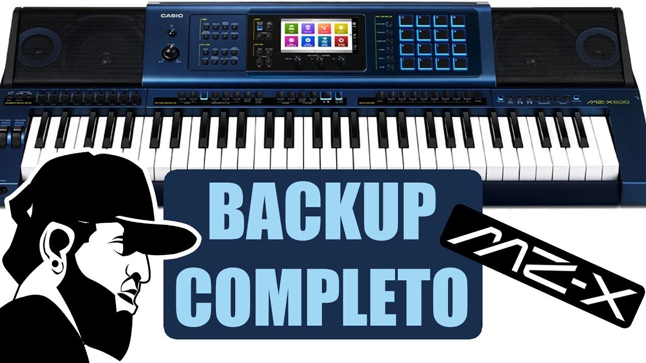 Como Fazer Backup Completo (Restaurar) | Casio MZ-X500 (MZXEP14)