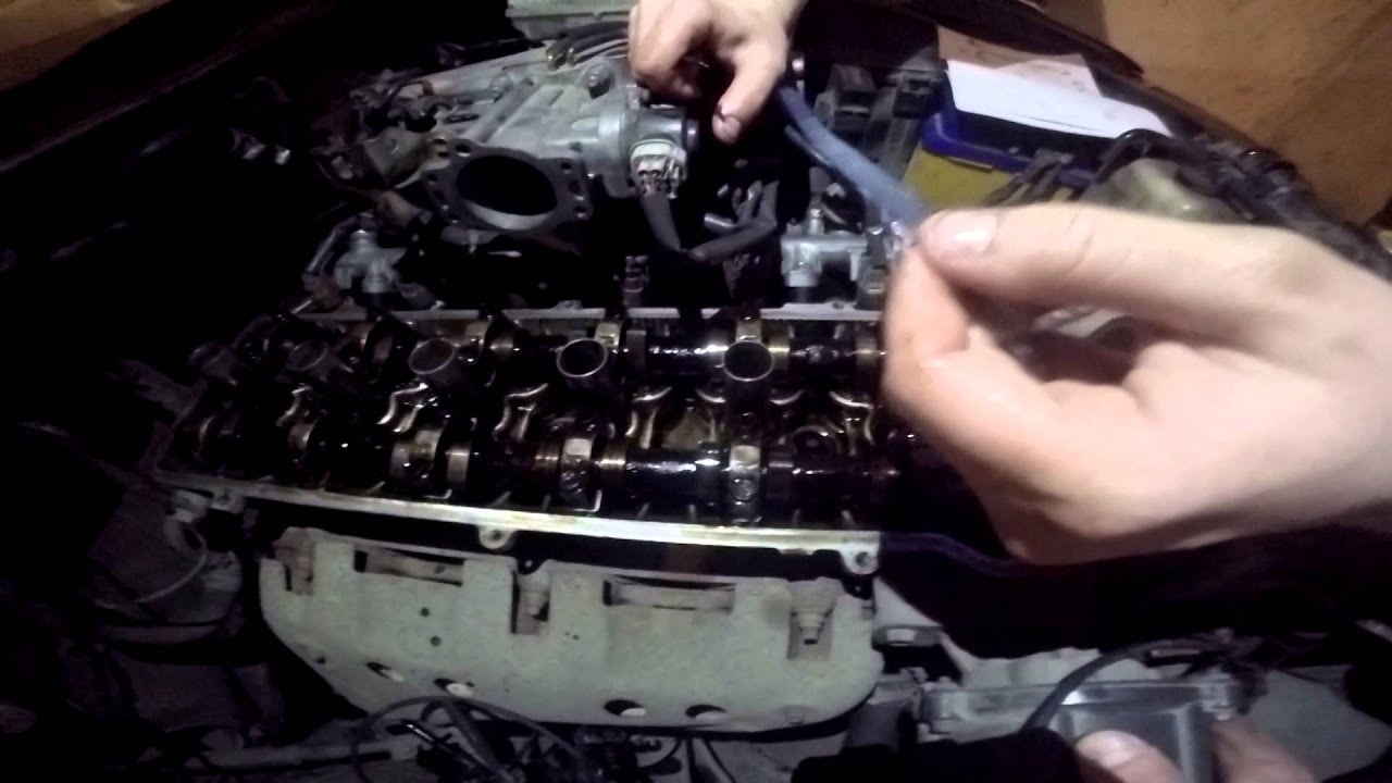1G FE регулировка клапанов марк 2 