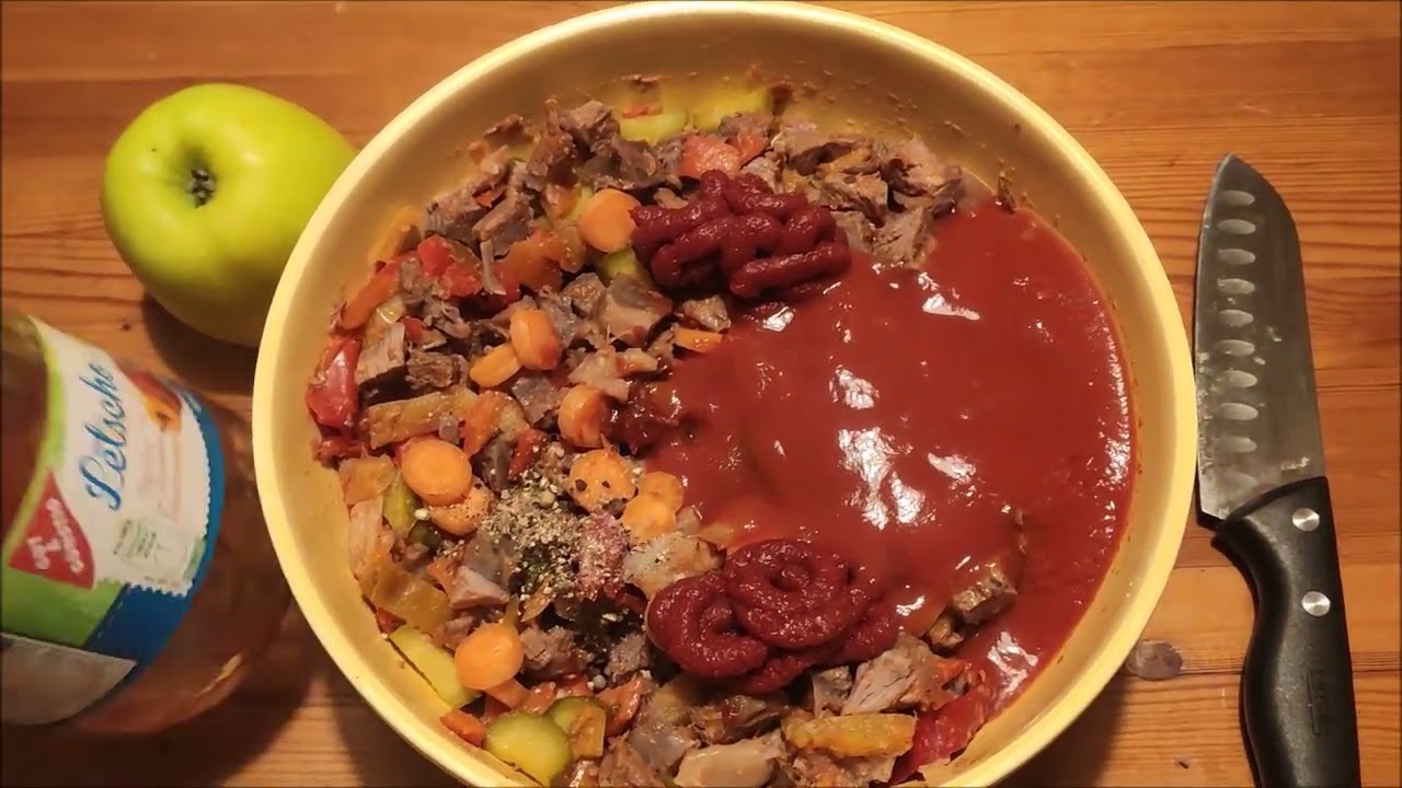 Rindfleischsalat selber machen