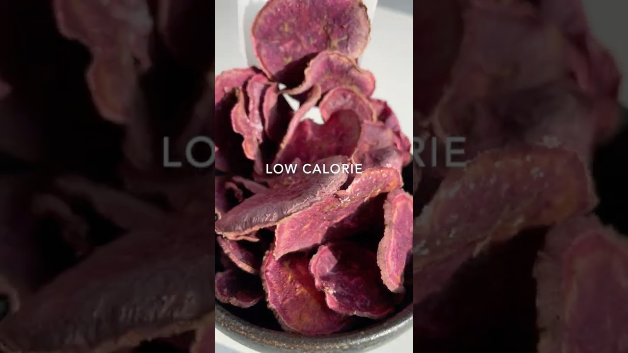 3-Minute Healthiest Oil-Free Chips 2.0 🤯 vegan recipes #lowcalorie