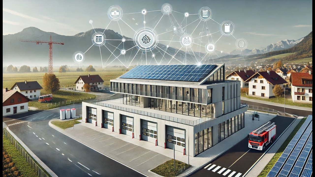 Das Feuerwehrhaus der Zukunft: Ohne fossilen Strom bei Blackouts handlungsfähig! ⚡