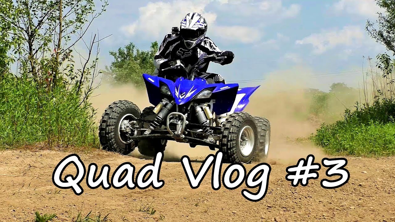 Quad Vlog 3 / YFZ 450R / Skok / Trial / Amortyzatory