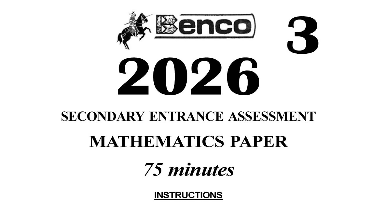 BENCO 2026 TEST 3 SECTION 2