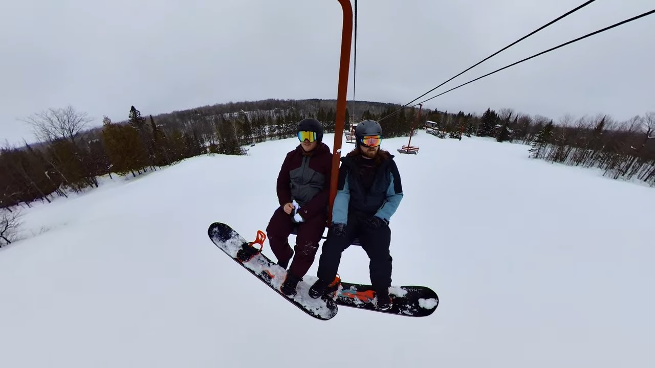 Snowboarding at Big Powderhorn Mountain and Mt. Zion | Ironwood Michigan
