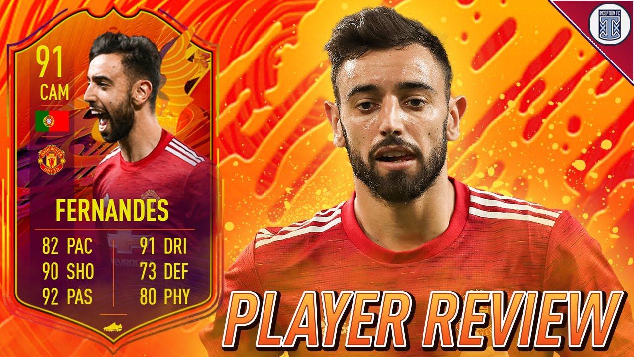 HE'S STILL EXTINCT! - 91 HEADLINERS BRUNO FERNANDES PLAYER REVIEW! - FIFA 21 ULTIMATE TEAM