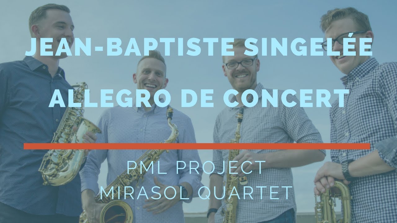 Mirasol Quartet performs Jean-Baptiste Singelée's 