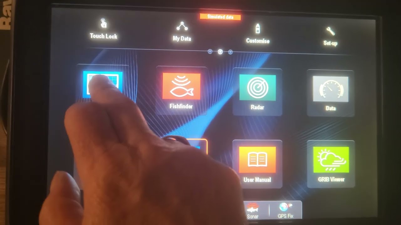 raymarine e127