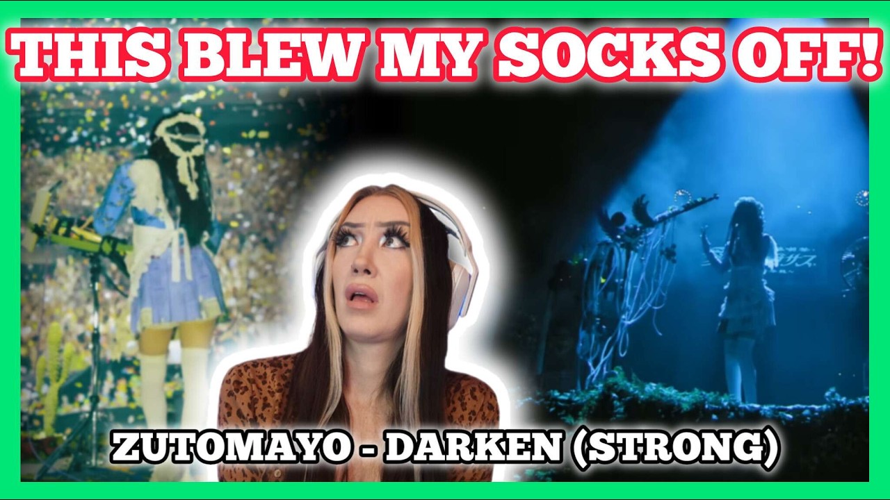 THIS WILL BLOW YOUR SOCKS OFF!!! | Zutomayo - Darken (Strong) Live reaction [ずっと真夜中でいいのに]
