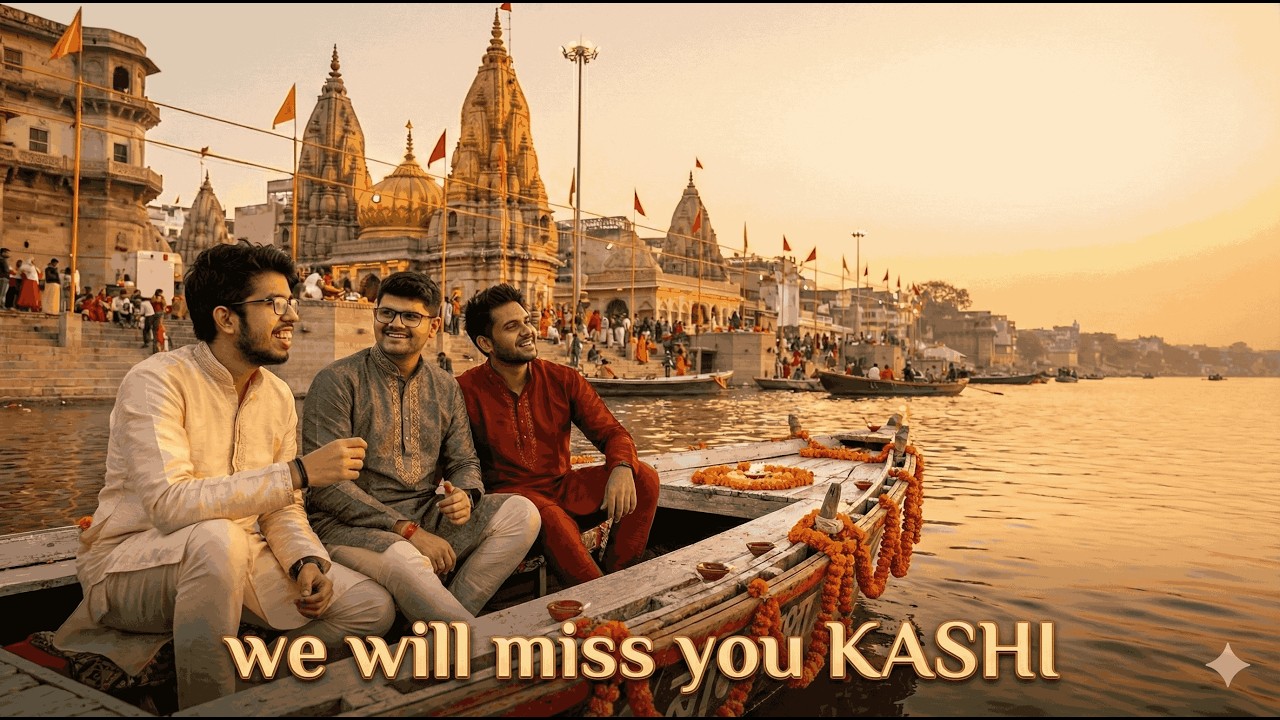 Last Days in Banaras – Boat Ride, Temples & Goodbye Kashi 🙏