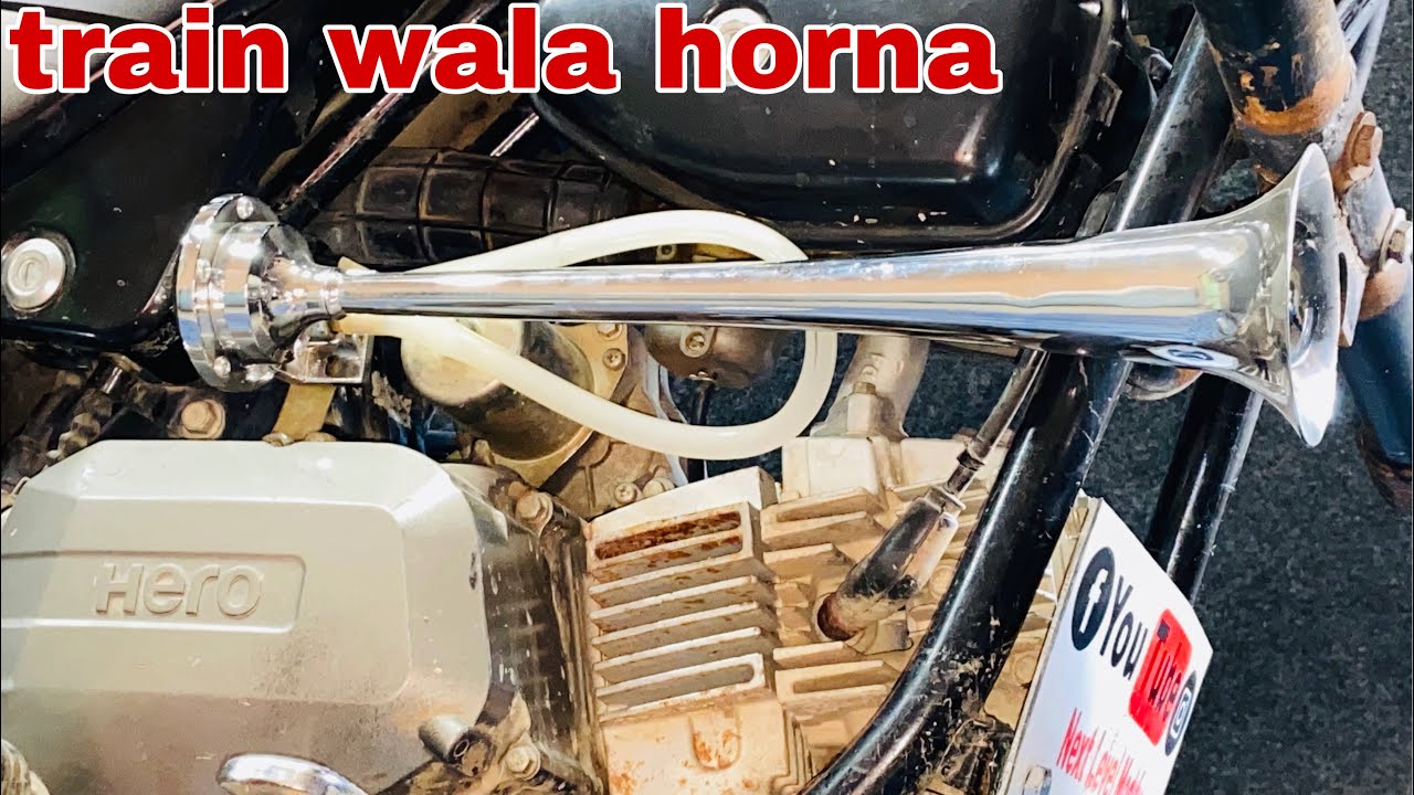 hella air trumpet horn crome  12v
