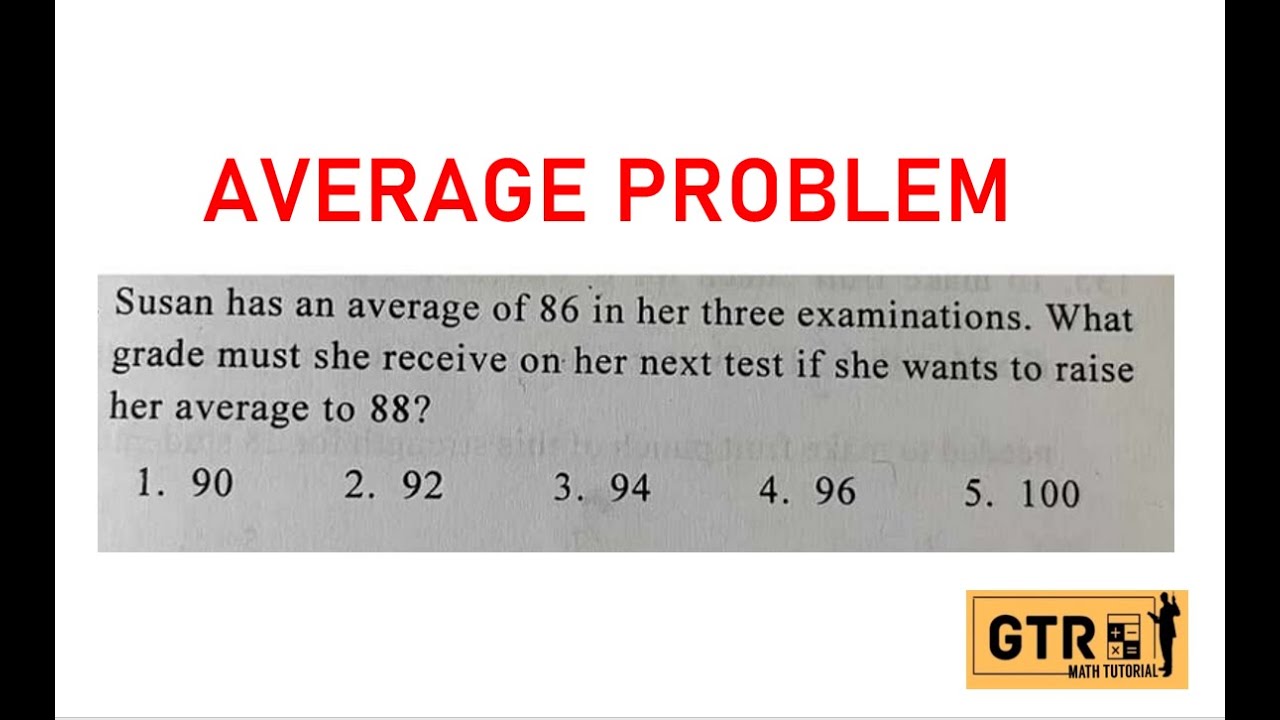 Average Problem Shortcut