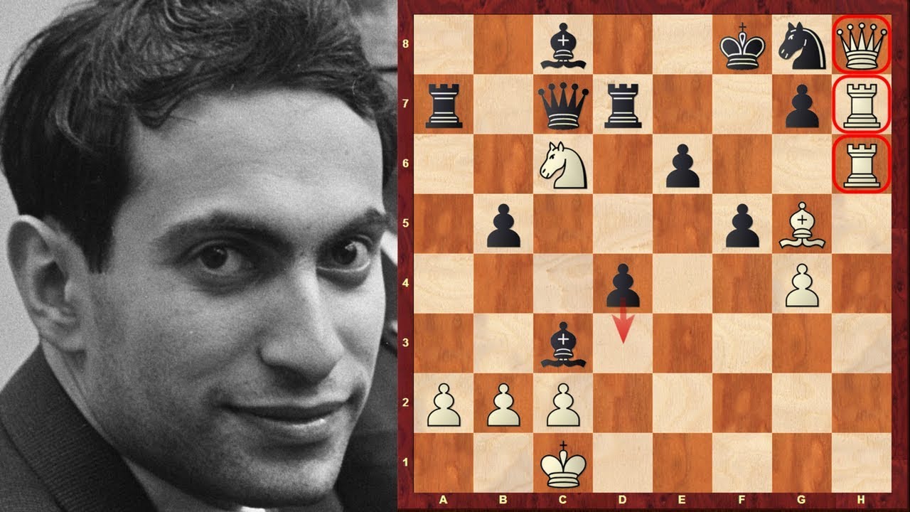 Mega-complex Chess Game: Mikhail Tal's most outrageous game vs Alexander Koblents : 1957