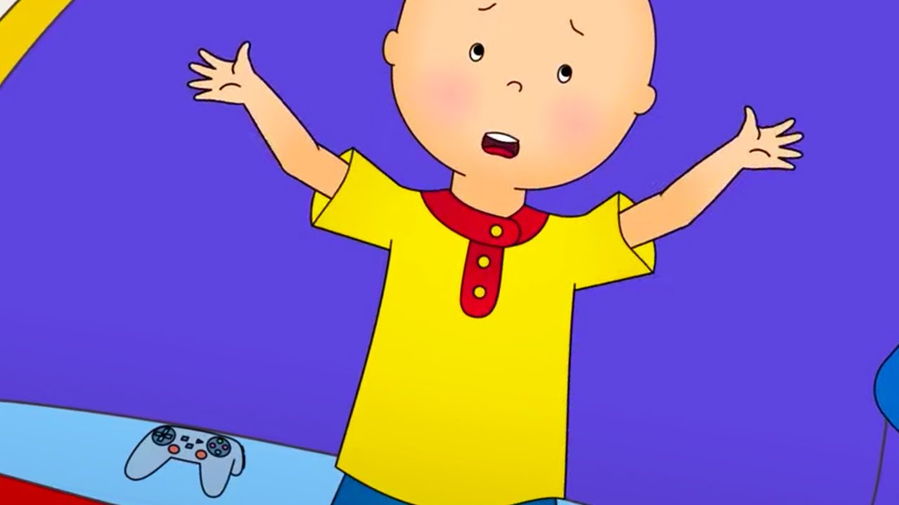 ★ Caillou and Video Games ★ Funny Animated Caillou | Cartoons for kids | Caillou