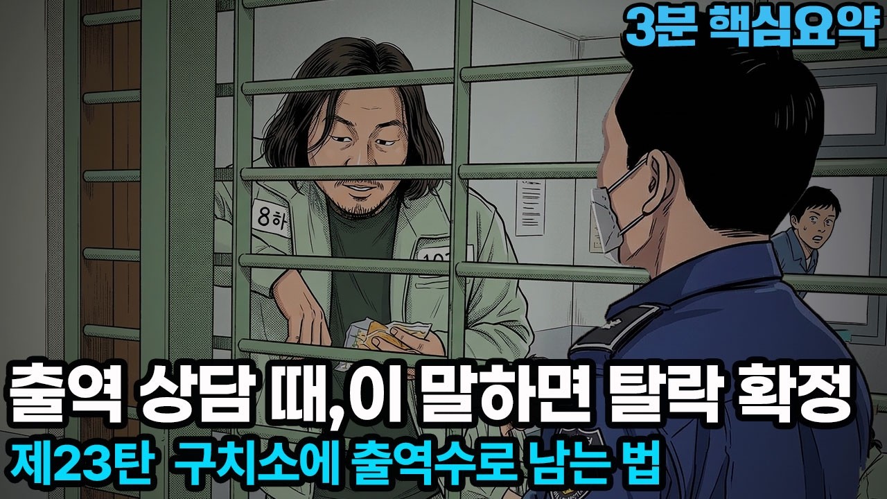 구치소 출역 신청 가이드: 분류심사부터 전방까지 한 번에 정리