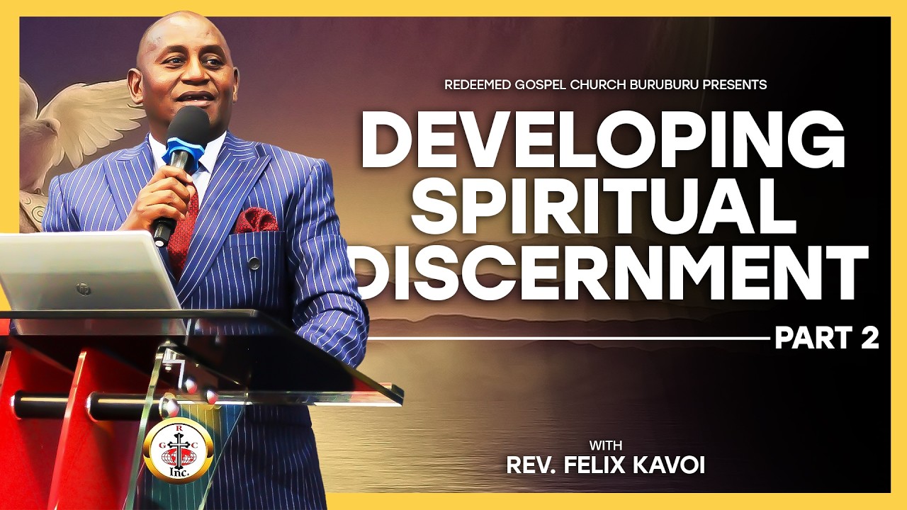#BLESSEDHOPEHOUR || TOPIC : DEVELOPING SPIRITUAL DISCERNMENT - PT2 || SPEAKER: Rev Felix Kavoi