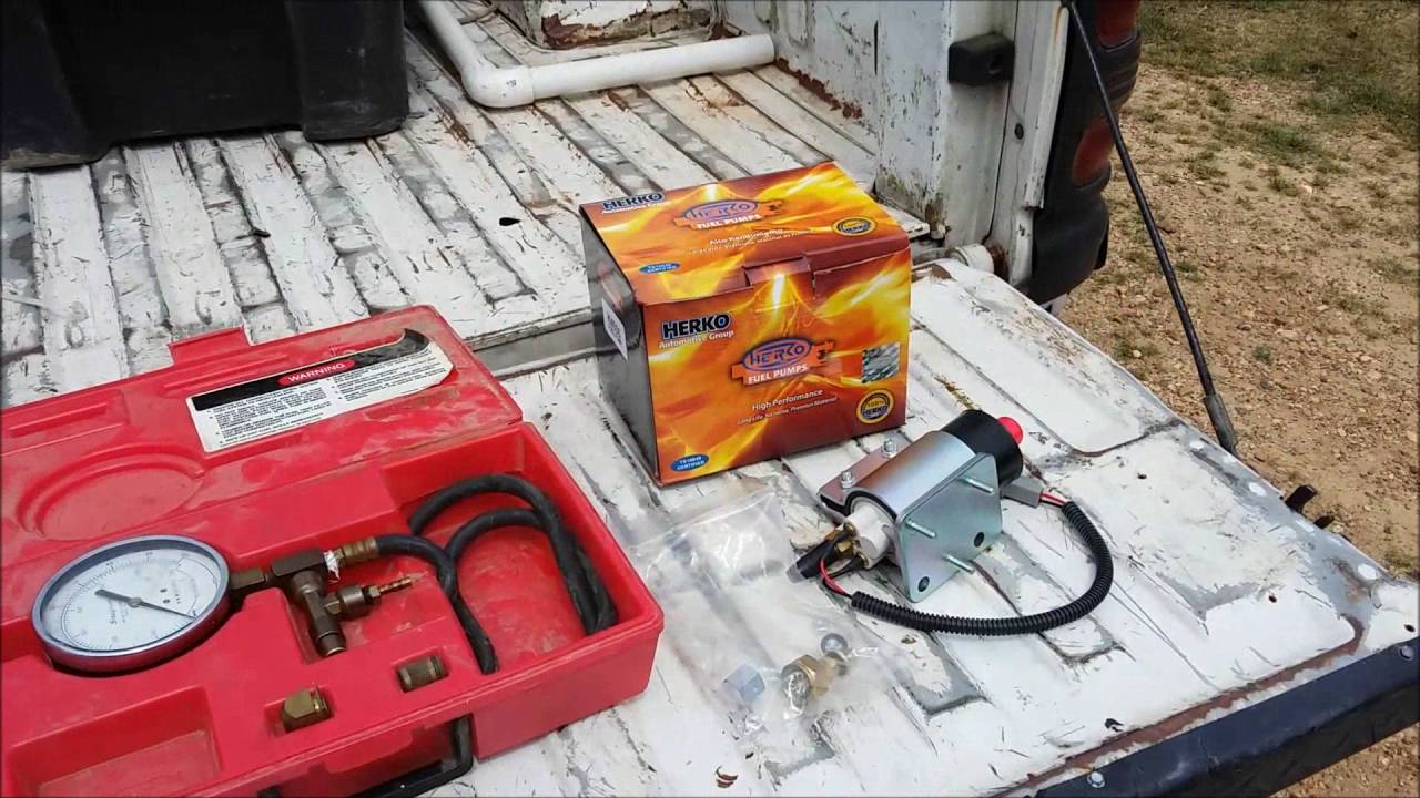 Economical Fuel Lift Pump Replacement for the Dodge Cummins 5 9 Diesel Engine