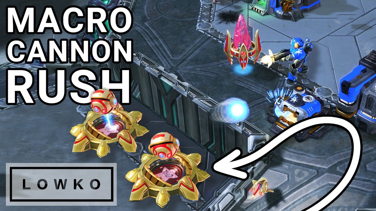 StarCraft 2: Prince CANNON RUSHES ByuN!