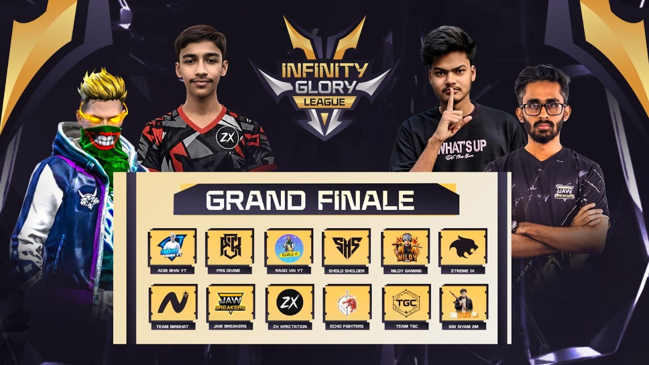 [🚨LIVE] INFINITY GLORY LEAGUE || GRAND FINALE || LEGACY E-SPORTS ||  @raadvaiyt829 @JB.FREAK22