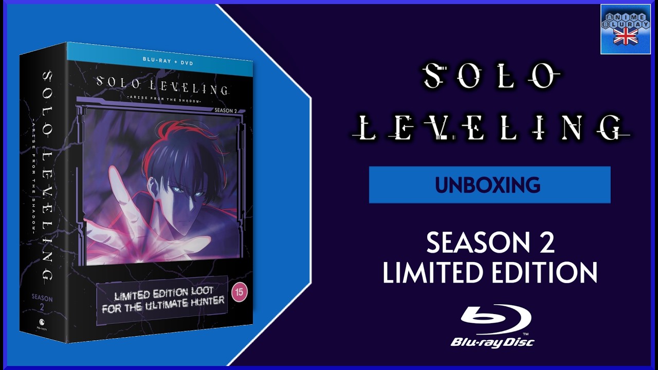 Solo Leveling: Arise from the Shadow | 2 сезон (Лимитированное издание Blu-Ray и DVD) &mdash; Распаковк...