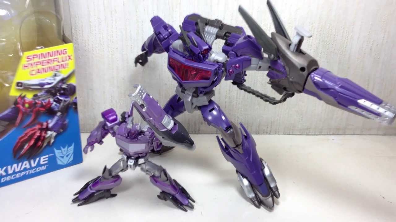 Shockwave Voyager & Cyberverse Transformers Prime Beast Hunters
