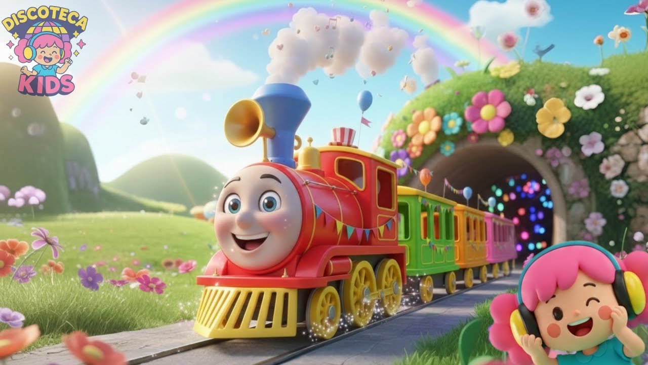 O Trenzinho Thuthuá 🚂🎶| Música Infantil Animada | Discoteca Kids