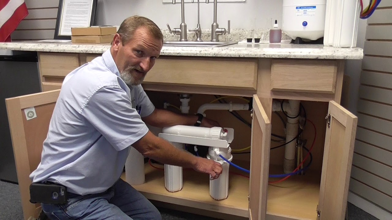 Replacing the Pre-Filter on the Reverse Osmosis System