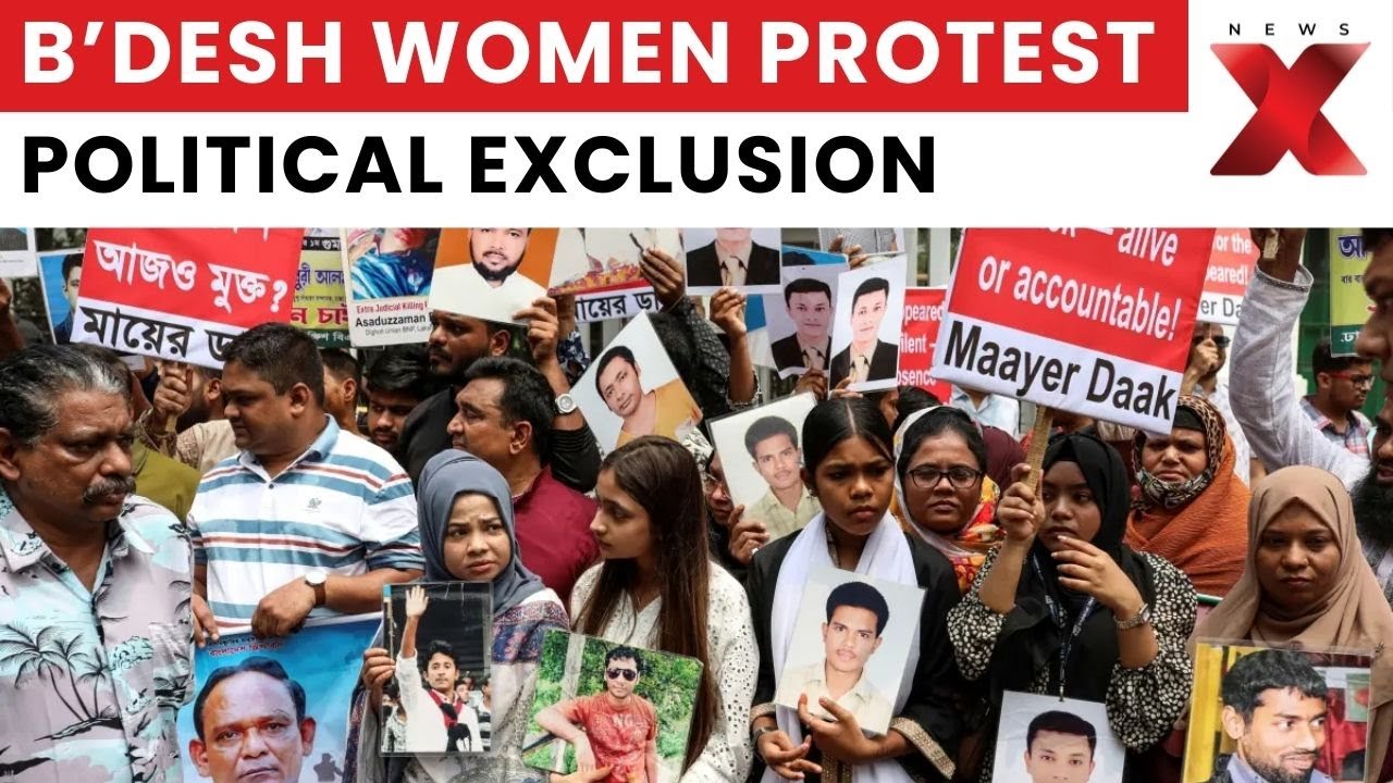 Bangladesh Polls: Women March With Torches Demanding Justice, Representation Ahead of Feb 12 Polls
