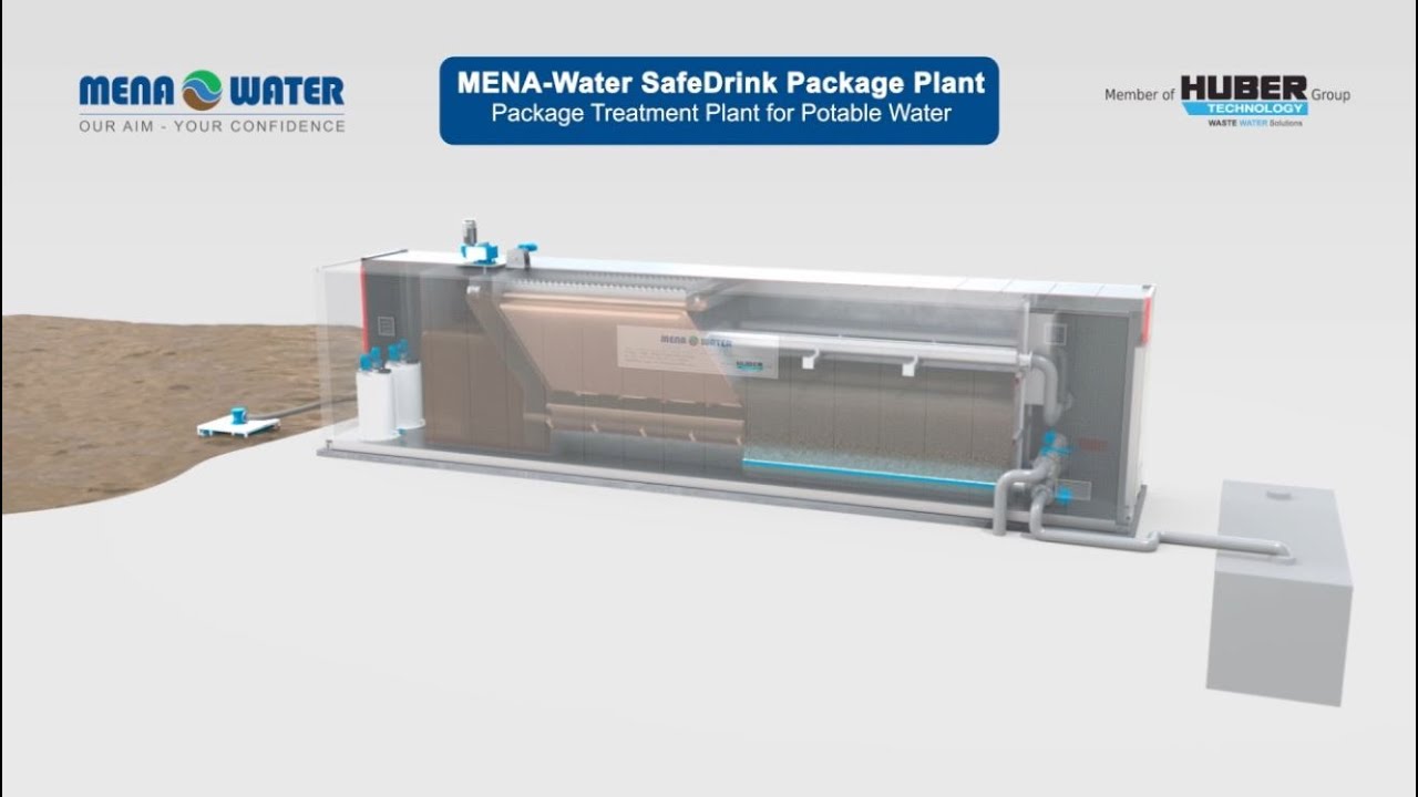 MENA-Water SafeDrink Package Plant - Animation