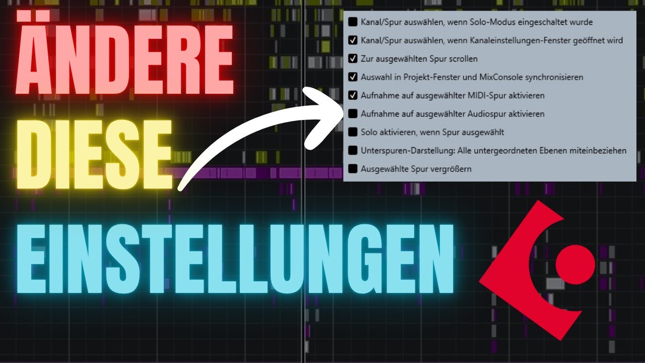 5 Cubase-Einstellungen: So optimierst du deinen Workflow!