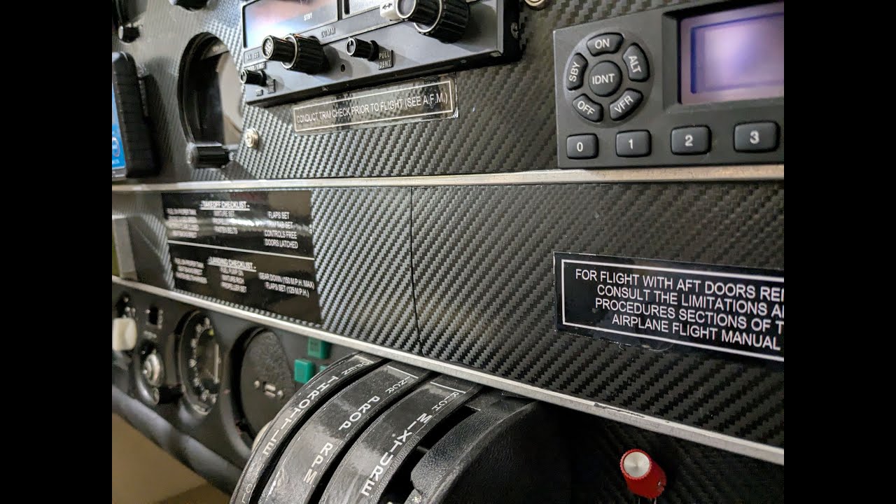Panel Overlay Design Piper PA32r-300