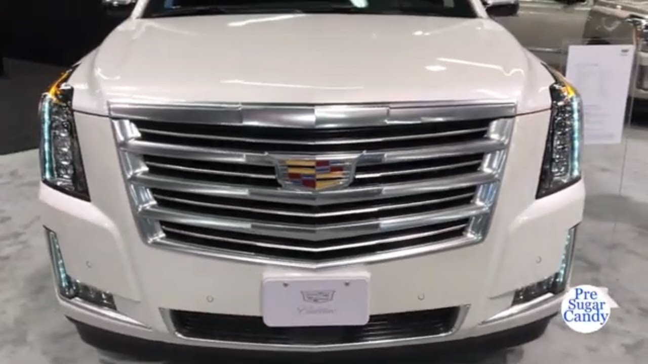2017 Cadillac Escalade Platinum - Exterior and Interior Walkaround - Auto Show