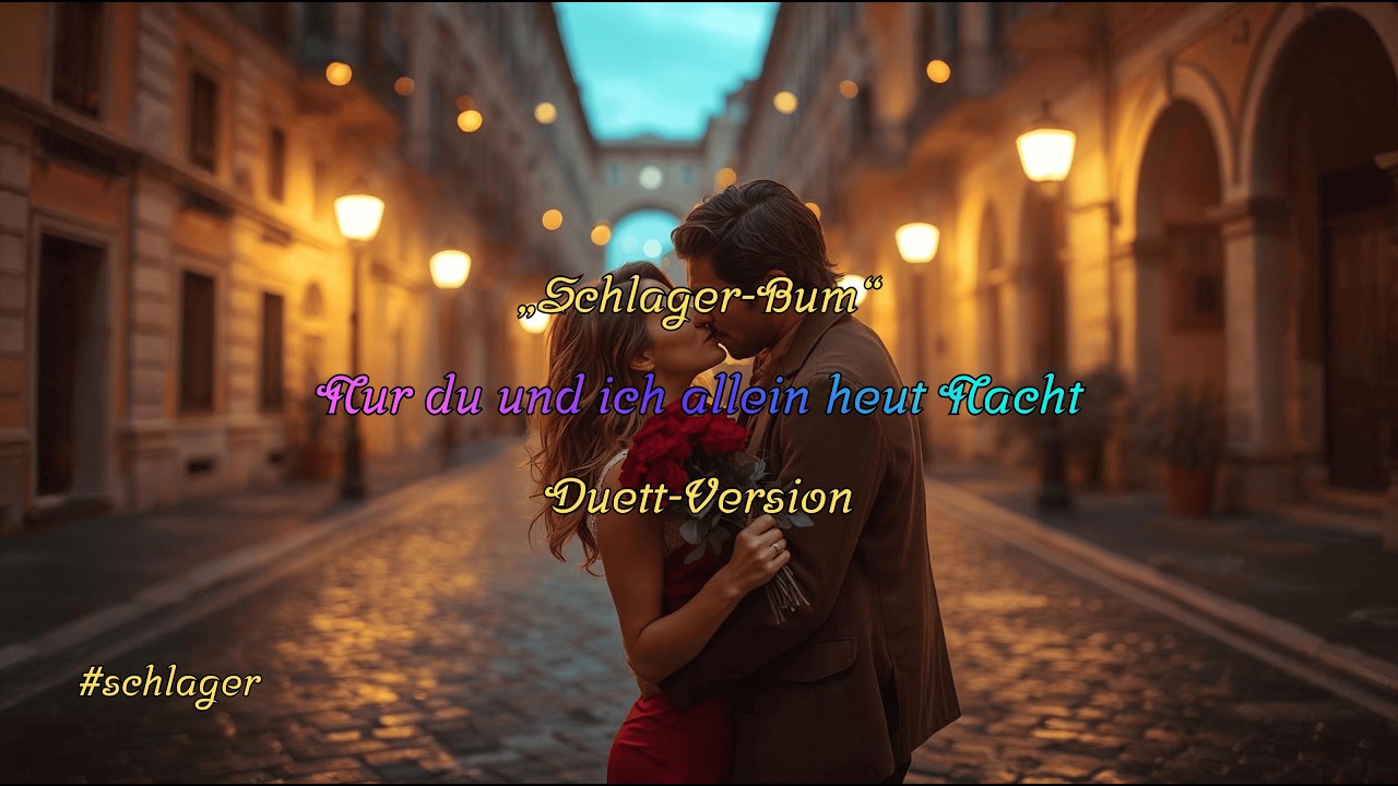 Nur du und ich allein heut Nacht - „Schlager-Bum“