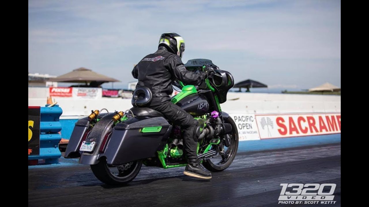 300hp E85 Turbocharged Bagger on the Dyno