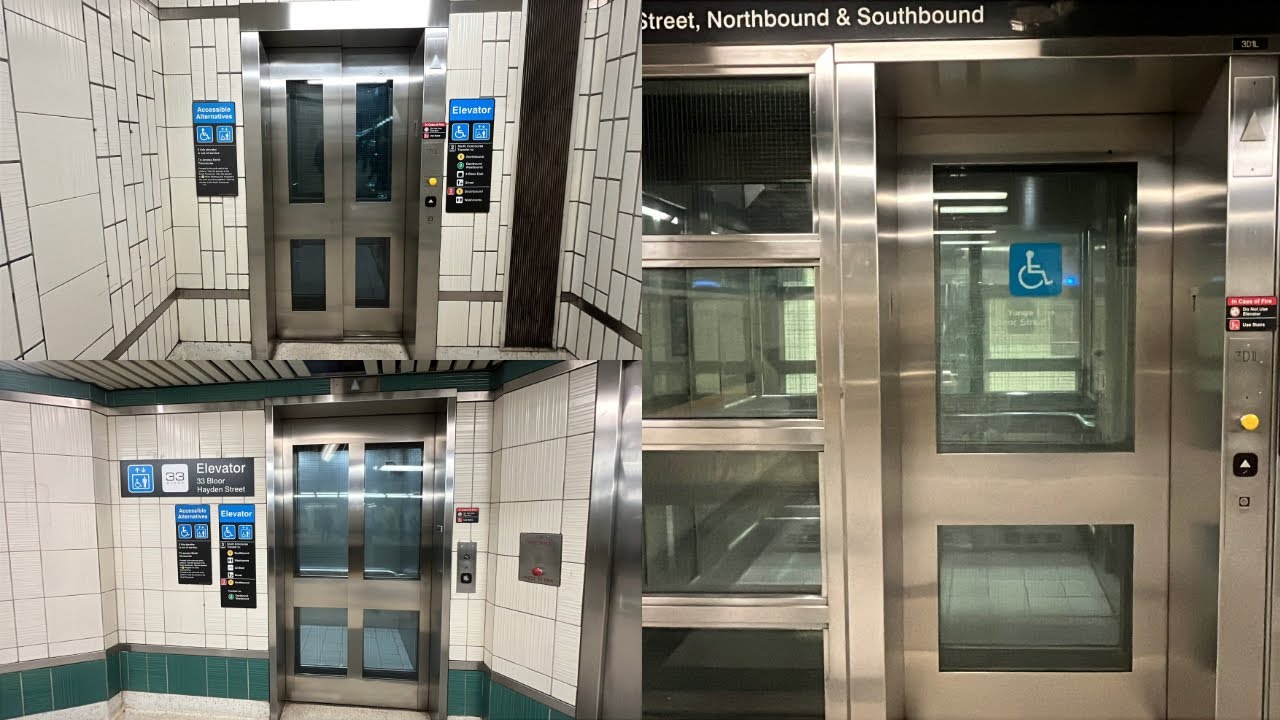 Every Elevator at Toronto TTC Bloor-Yonge Subway Station - Before Major Upgrades 3/5/2026