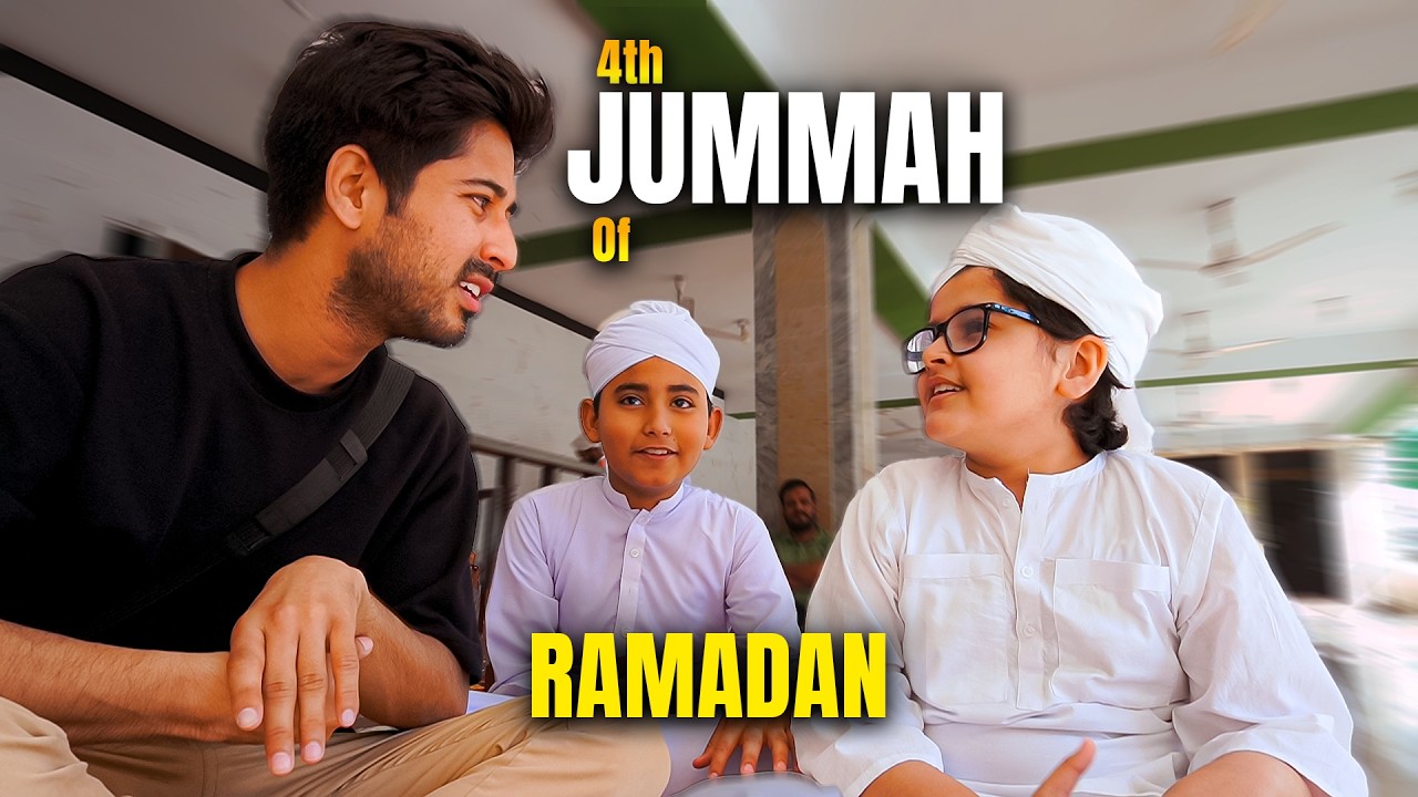 Last Jummah of Ramadan at Faizan-e-Madinah 🕌 |  & Animal Rights Vlog, Cute Kids & Madani Muzakarah |