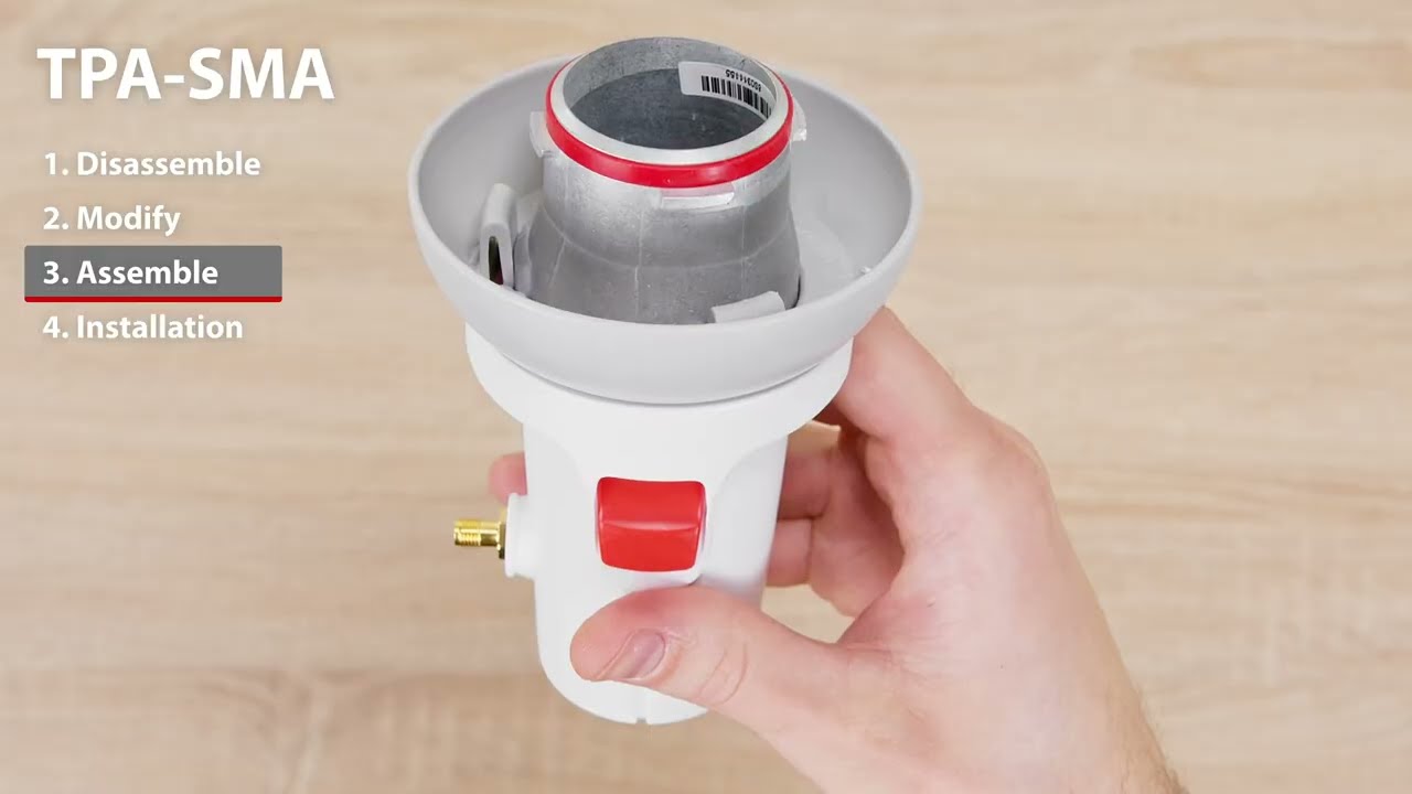 TPA-SMA Adaptor - DUAL SLANT Modification