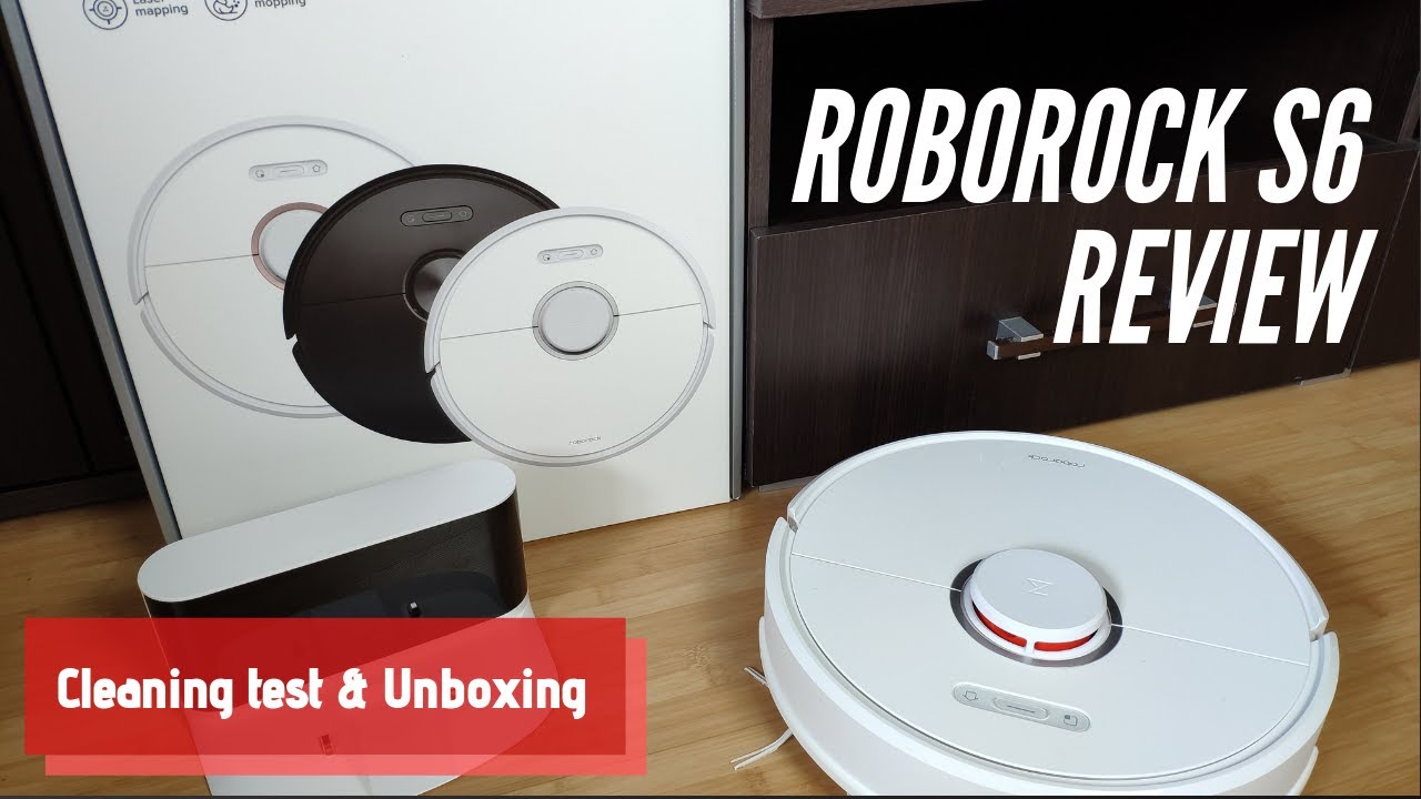 Roborock S6 Review: Unboxing and Tests / The Best Robot Vacuum Cleaner For Carpet