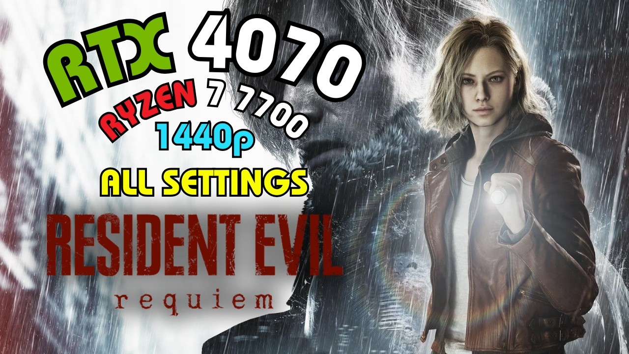 RESIDENT EVIL REQUIEM All Settings | RTX 4070 | Ryzen 7 7700 | 32GB Ram | 1440p