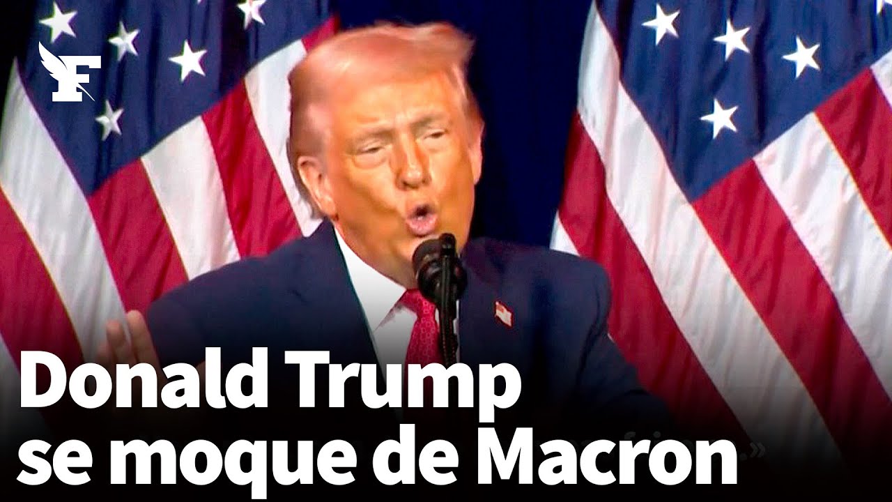 «Donald, je t’en supplie»: quand Trump imite un Macron en larmes