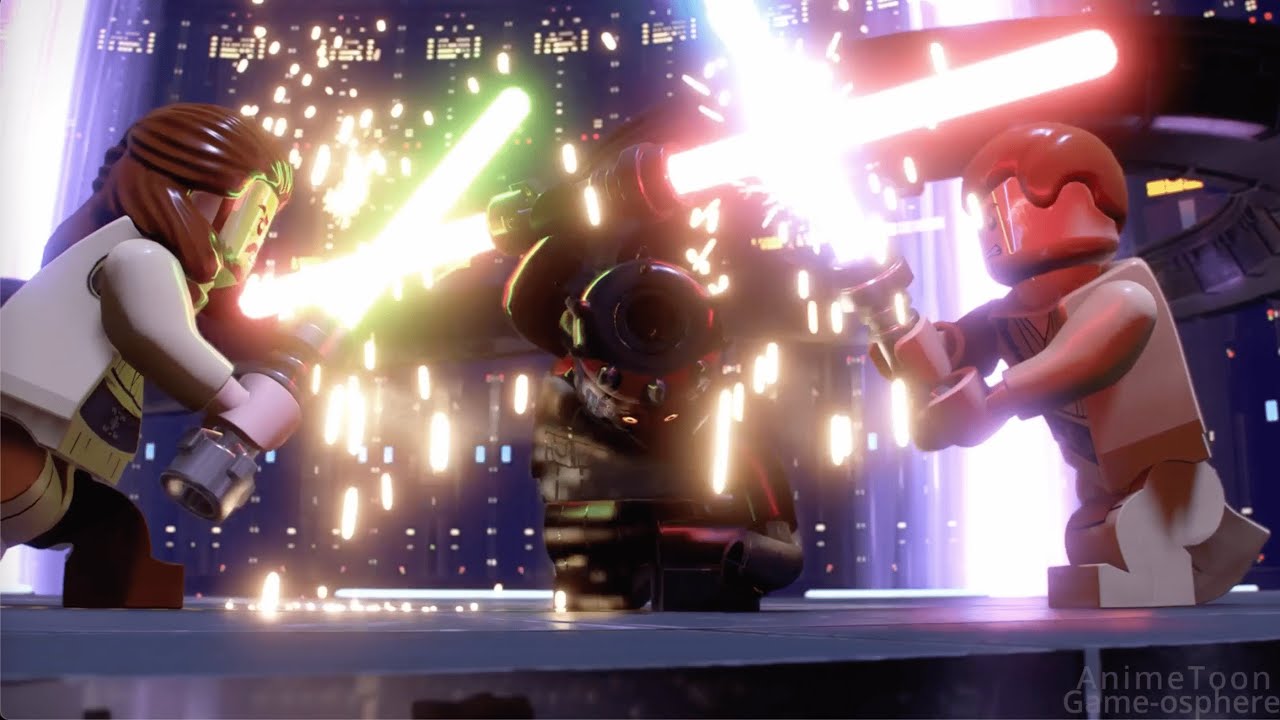 Obi Wan Kenobi and Qui Gon Jinn Vs Darth Maul | LEGO Star Wars: The Skywalker Saga (HD)