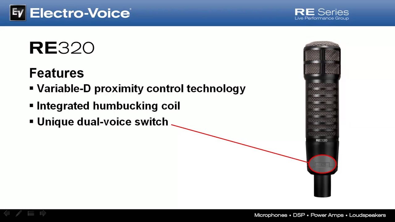RE320 Specs and Uses