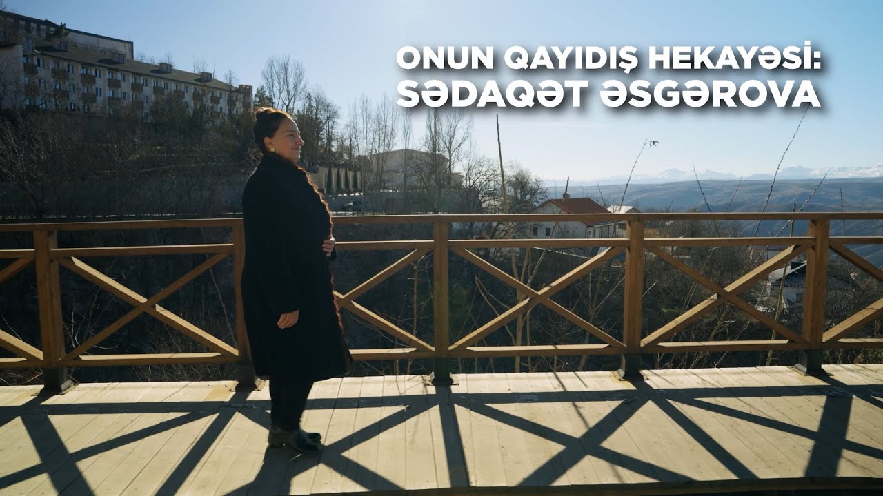 “Aztelekom” MMC-nin əməkdaşı Sədaqət Əsgərovanın doğma yurdu Laçına qayıdışı