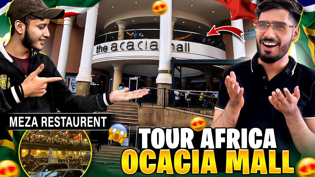 Africa’s Most Beautiful Mall 😍 | Acacia Mall Tour & Meza Restaurant 😋