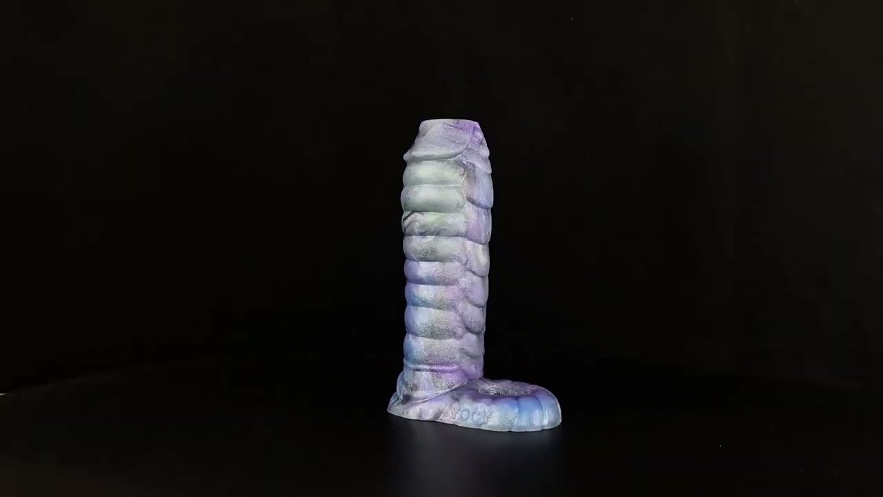 Fantasy Monsterdildo Ribbed Cock Sleeve - Domlust Realistic Dragon Penis Enlarger for Men