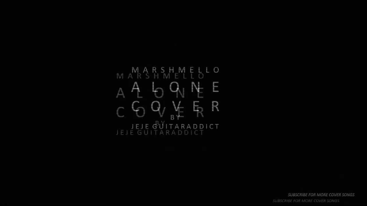 Marshmello   - Alone   Djent METAL COVER By Jeje GuitarAddict