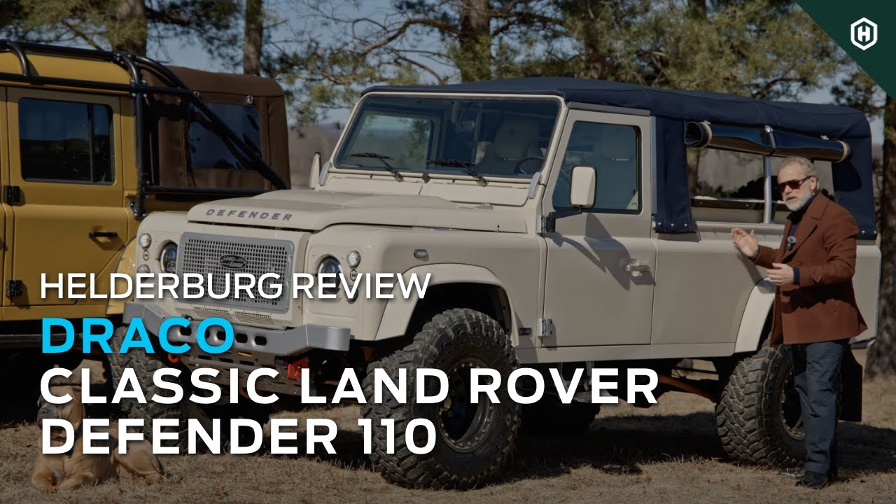 Draco: A Defender Built by Poetry | Classic Land Rover Defender Helderburg D110 2-Door Showcase