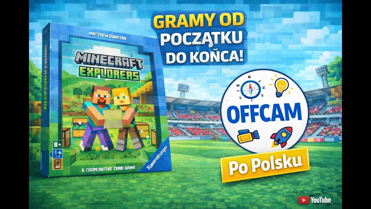 Minecraft Explorers – gramy od początku do końca | Pełna rozgrywka (łatwa wersja)